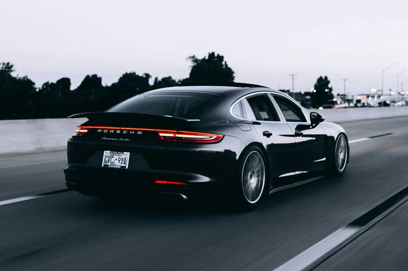 black car