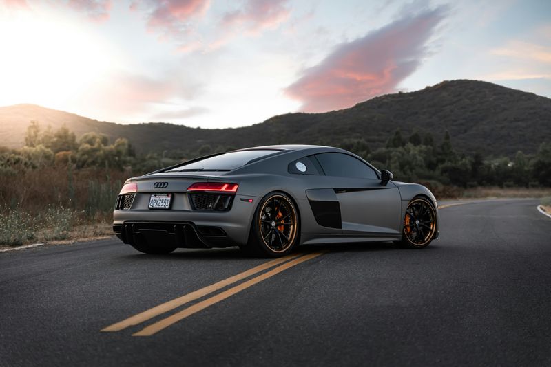 Audi sunset